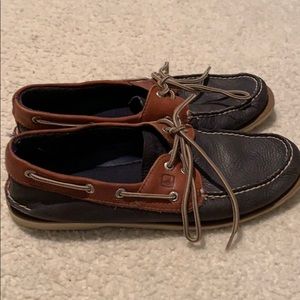 Blue Sperry Topsider